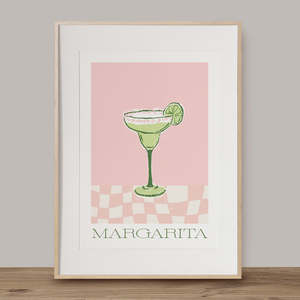 Art Stationery: Art Print | Summer Drinks - Margarita