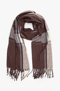 Scarf | Cocoa Check