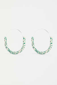Earrings: Aki Hoop Earring