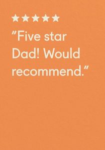 Art Stationery: Card | Five Star Dad
