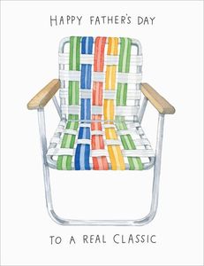 Art Stationery: Card | Happy Father's Day To A Real Classic