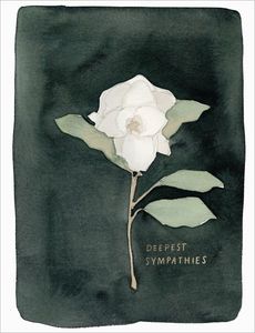 Art Stationery: Card | Deepest Sympathies