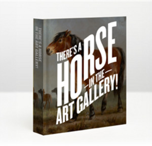 Art Stationery: There is A Horse in the Art Gallery!