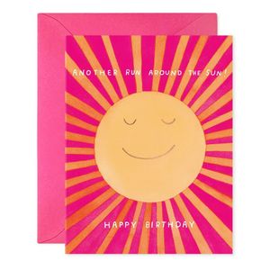 Art Stationery: Card | Another Run Around The Sun!