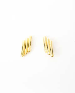 Stella Gemma: Solid Bar Earrings