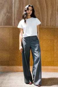 Pants Jeans: Annie - Frank Pant - Light Wool Grey