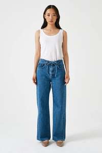 Pants Jeans: Seventy + Mochi - Blake Jean - Dark Weekender