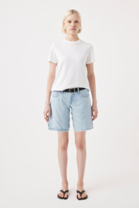 Pants Jeans: Outland Denim - Harry High Relaxed Short - Serenity