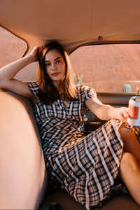 Dresses: Annie - Archive Dress - Heritage Plaid