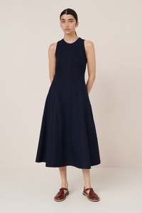 Kowtow – Framework Dress - Evening Navy