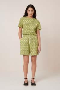 Skirts Shorts: Kowtow - Flora Shorts - Flora