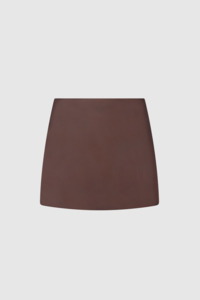 One of Others - Everly Mini Skirt - Cacao