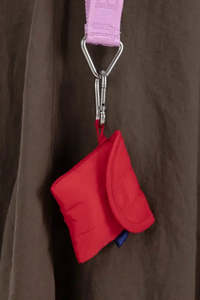 Baggu - Puffy Earbuds Case - Candy Apple