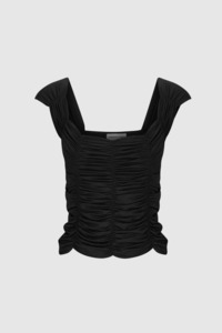 Dominique Healy: Dominique Healy - Jolene Tee - Black