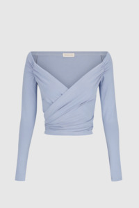 Dominique Healy - Mae Wrap - Powder Blue