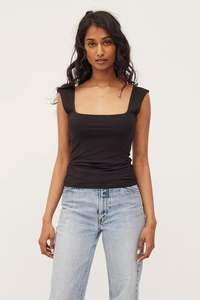 Dominique Healy: Dominique Healy - Naia Tank - Black