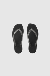 Footwear: Sandos - The Jelly - Clear/Black