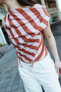 Oosterom X Found - Petra Top - Raspberry Bubblegum