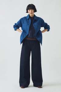 Toast - Cotton Canvas Workwear Jacket - Cobalt Blue