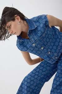 Outland Denim - Rosie Sleeveless Shirt - Icon Dusk
