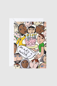 Mothers Day Edit 1: WRAP - Molly Fairhurst - Greeting Card - Make a Wish!