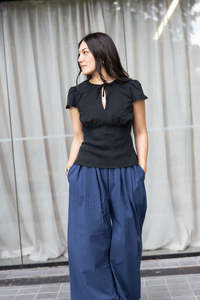 Annie: Annie - Archive Blouse - Black