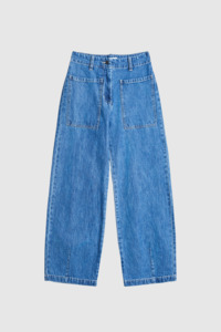 Kloke - Interval Front Pocket Jean - Mid Wash