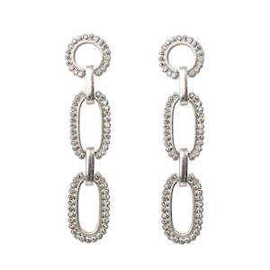 Pearl Link Earrings