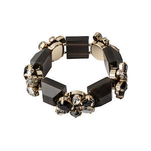 Bracelets Bangles: Jewelled Crystal Stretch Bracelet