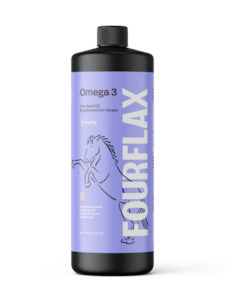 Equine Omega 3 * Flax Seed Oil for Horses