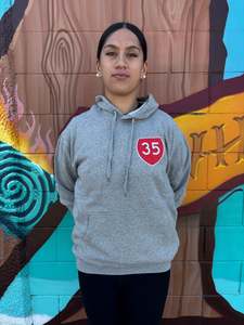 Adult Clothing: 35 HOODIE GREY TOKOMARU BAY