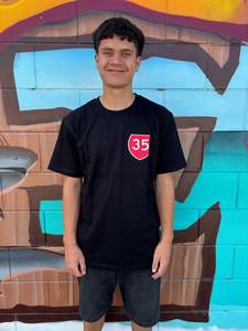 Adult Clothing: 35 T-SHIRT BLACK TOLAGA BAY