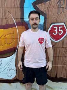 Adult Clothing: 35 T-SHIRT BABY PINK TOKOMARU BAY