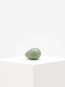 The Core Collection: Egg Paperweight | Green Aventurine