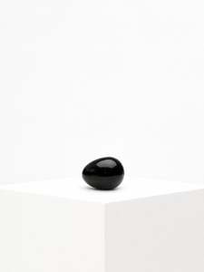 The Core Collection: Egg Paperweight | Black Onyx