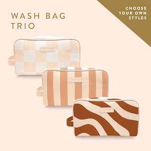 wash bag: Wash Bag Trio Bundle