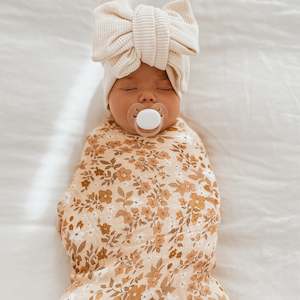 Swaddle: Sweet Pea Organic Muslin Wrap Swaddle - SECONDS