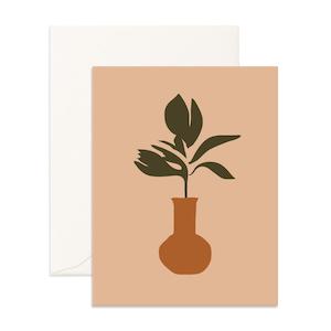 Blank Cards: Still Life Ficus Greeting Card