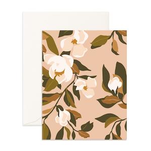Blank Cards: Southern Magnolias Greeting Card