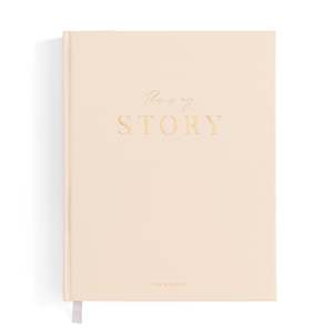 This Is My Story Memoir Journal Cream