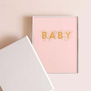 Bohemia: Baby Book Rose Boxed
