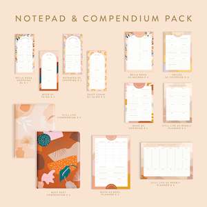 Vegan Leather Goods: Notebook & Compendium Pack