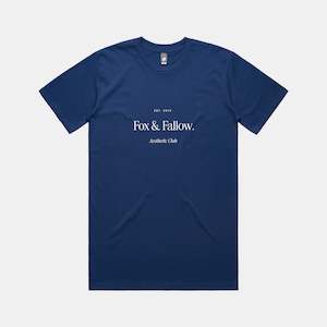 F&F Aesthetic Club 'Classic' Tee - Cobalt - Unisex