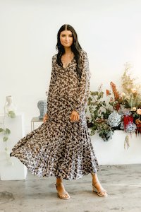 Arcadia Elle Black Maxi Dress