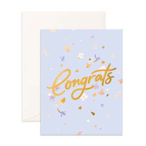 Bella Rosa: Congrats Flowerbomb Greeting Card