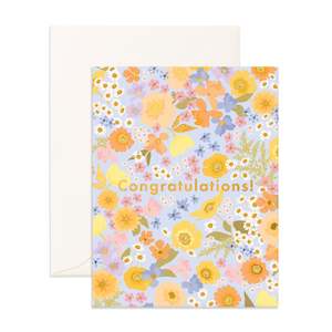 Housewarming: Congratulations Floralscape Greeting Card - PRE-ORDER (ARRIVING MARCH)