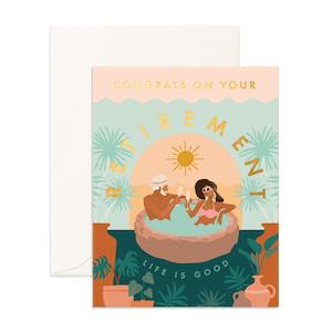 Housewarming: Congrats Retirement Greeting Card