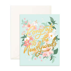 Housewarming: Congrats Newlyweds Bohemia Greeting Card