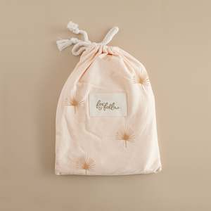 Nothingover25: Palmetto Organic Fitted Bassinet Sheet/Change Pad Cover