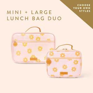 Mini + Large Lunch Bag Duo - (PREORDER - 7 FEB)